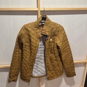 Brown Quilted Jacket